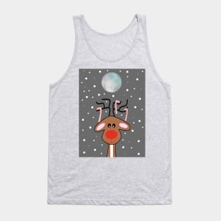 MOONLIGHT  Christmas Reindeer Tank Top